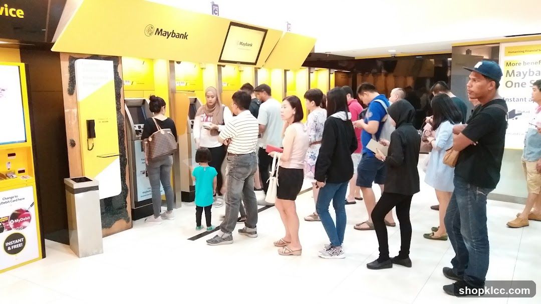 Maybank ATM Queue