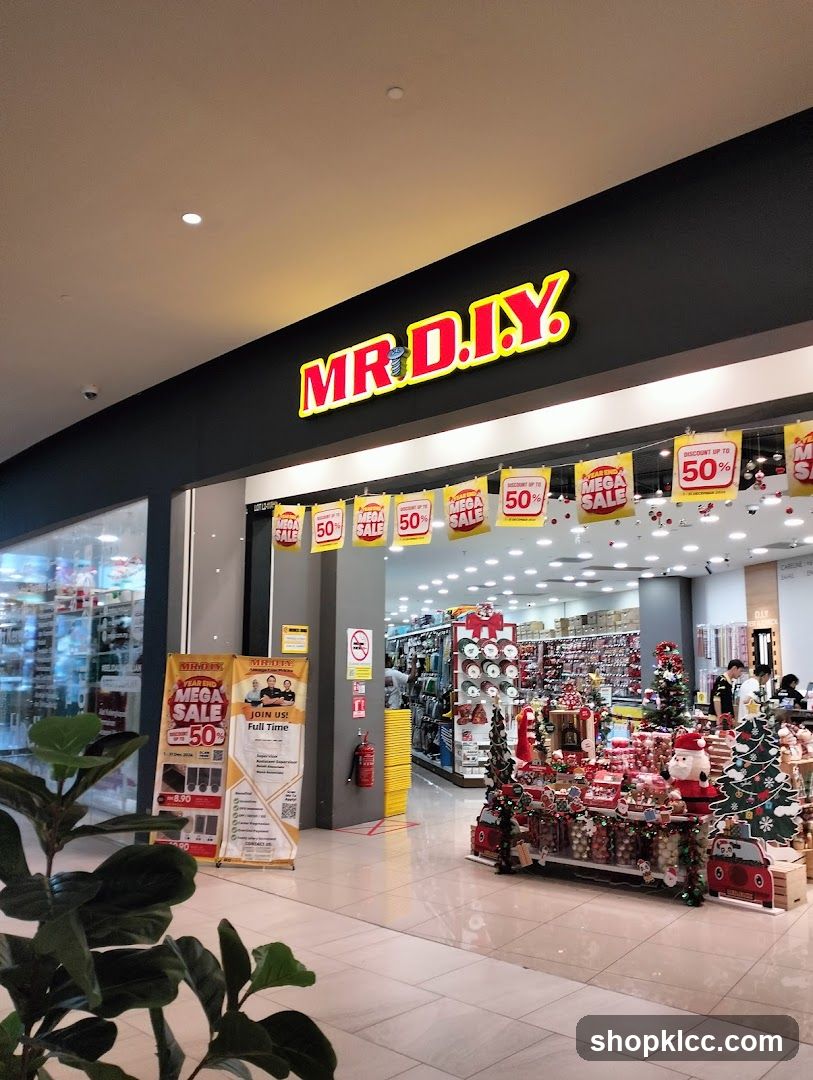 MR.D.I.Y Store Entrance