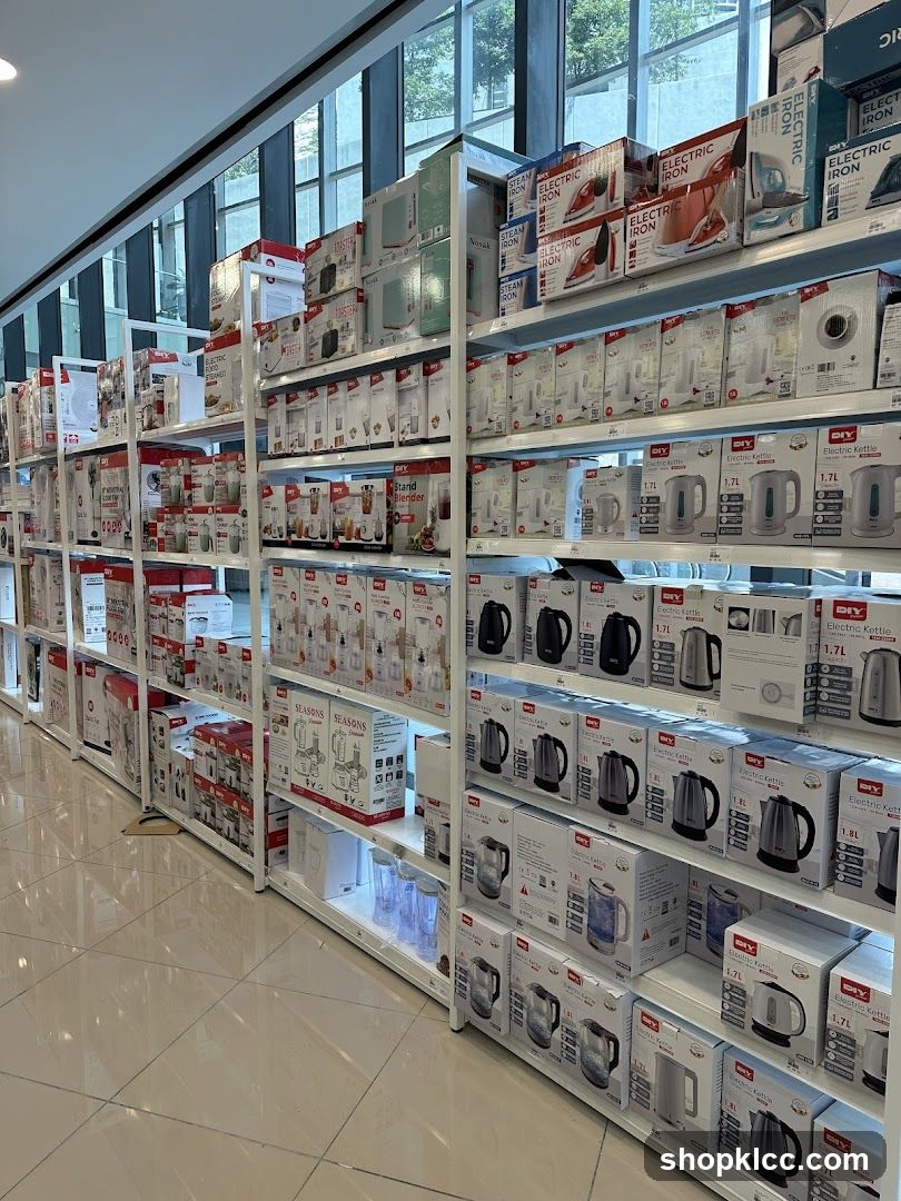 Electronics Store Interior