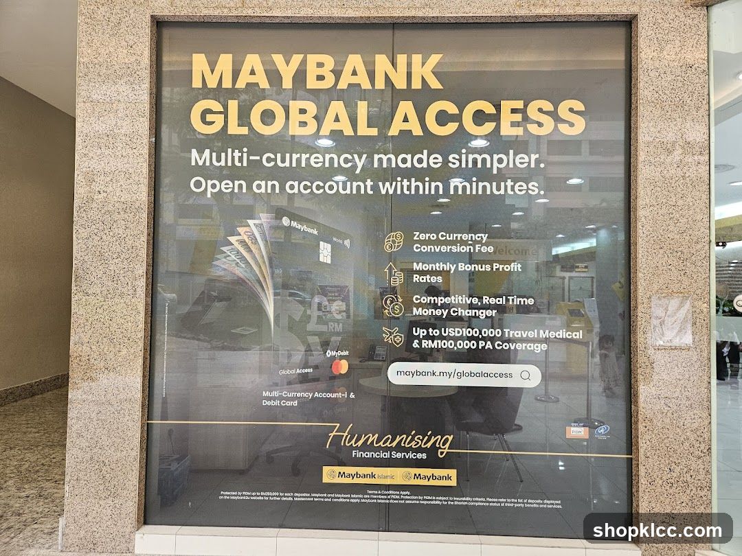 Maybank Global Access Advertisement