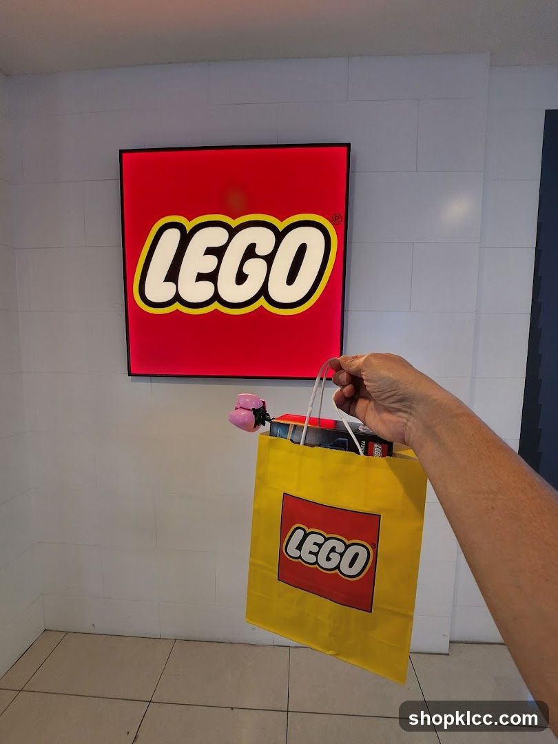 LEGO Shopping Bag and Sign