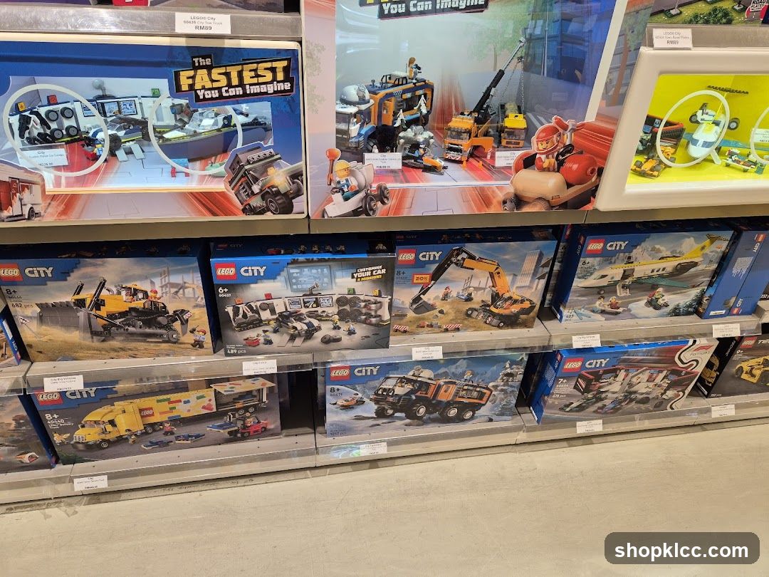 LEGO City Sets Display