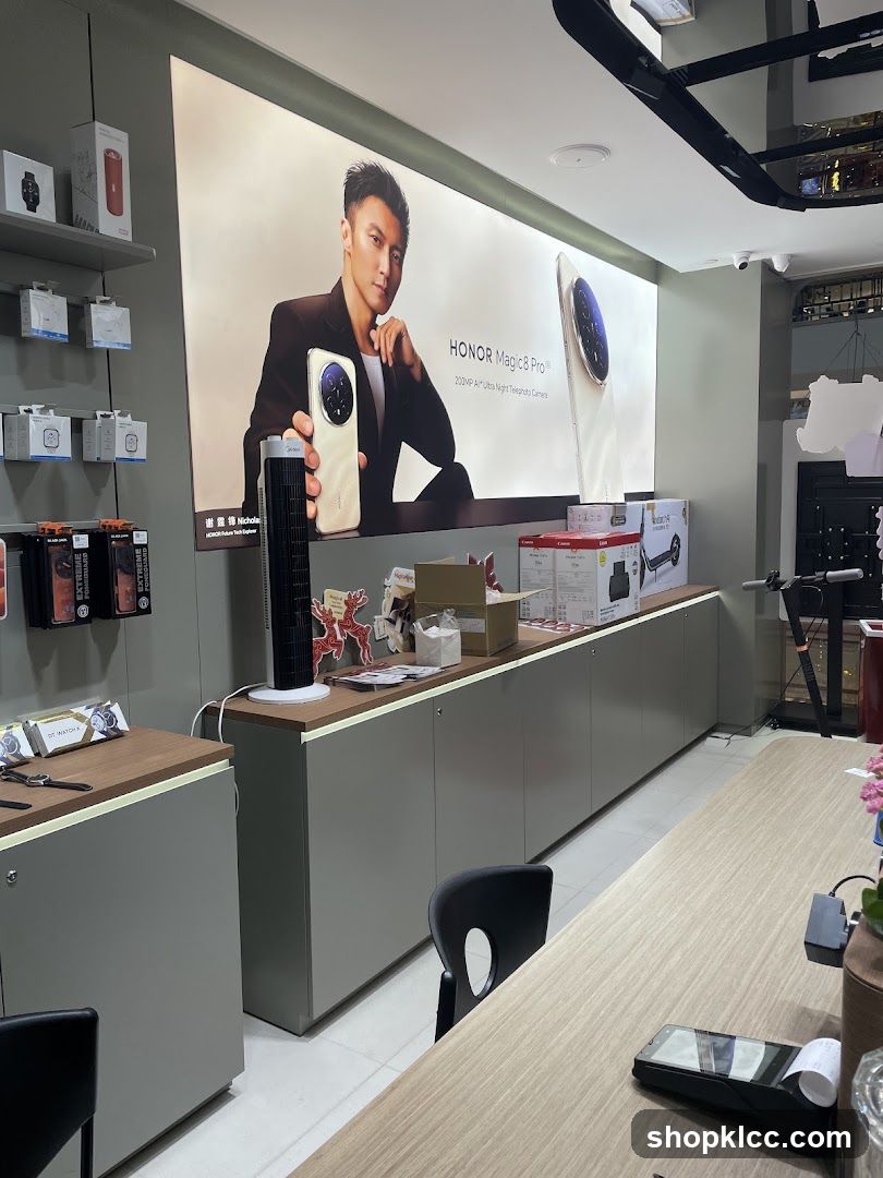 Electronics Store Display