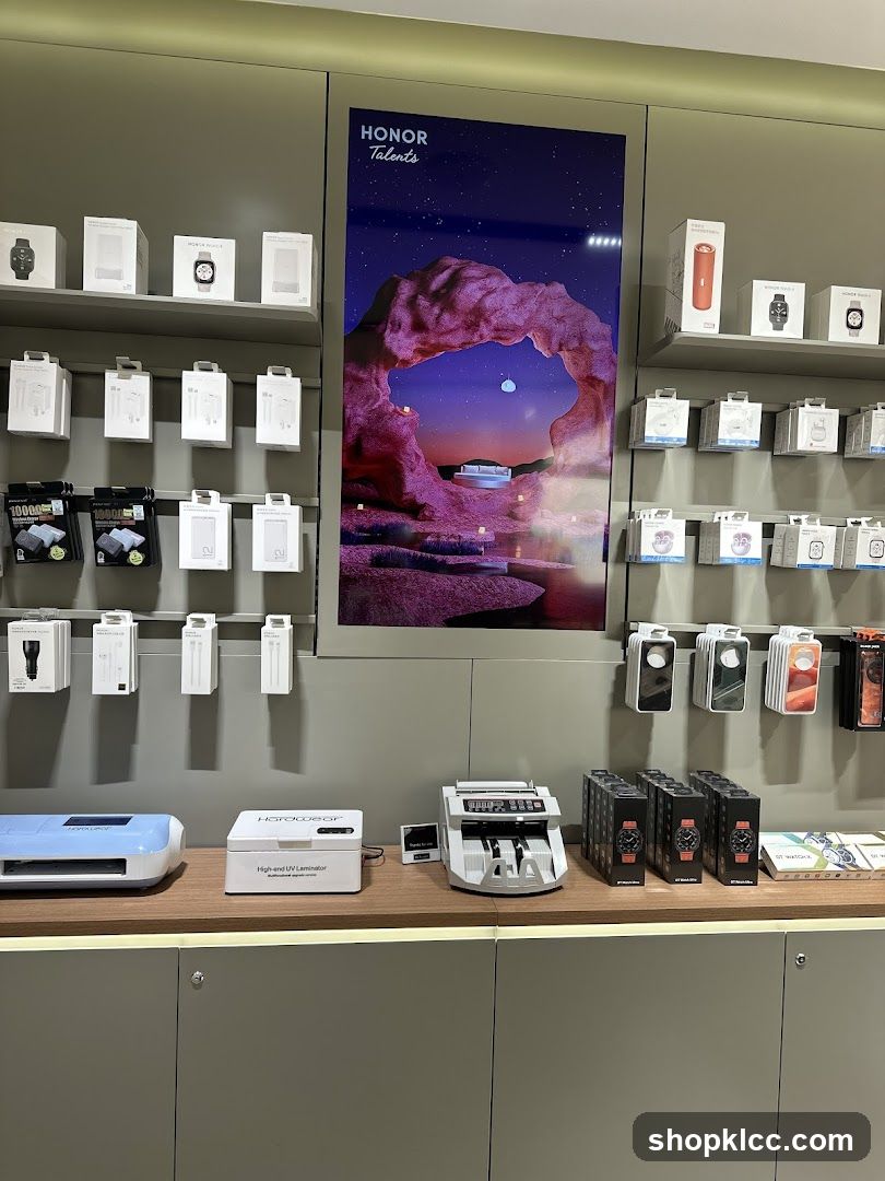 Electronics Store Display