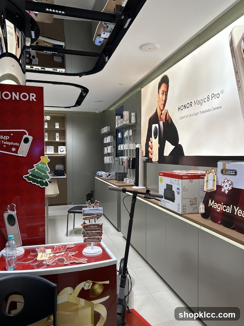 Electronics Store Display