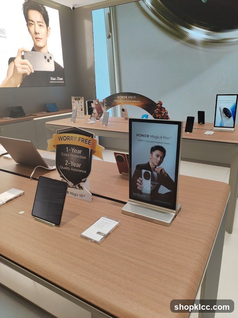 Honor Store Display
