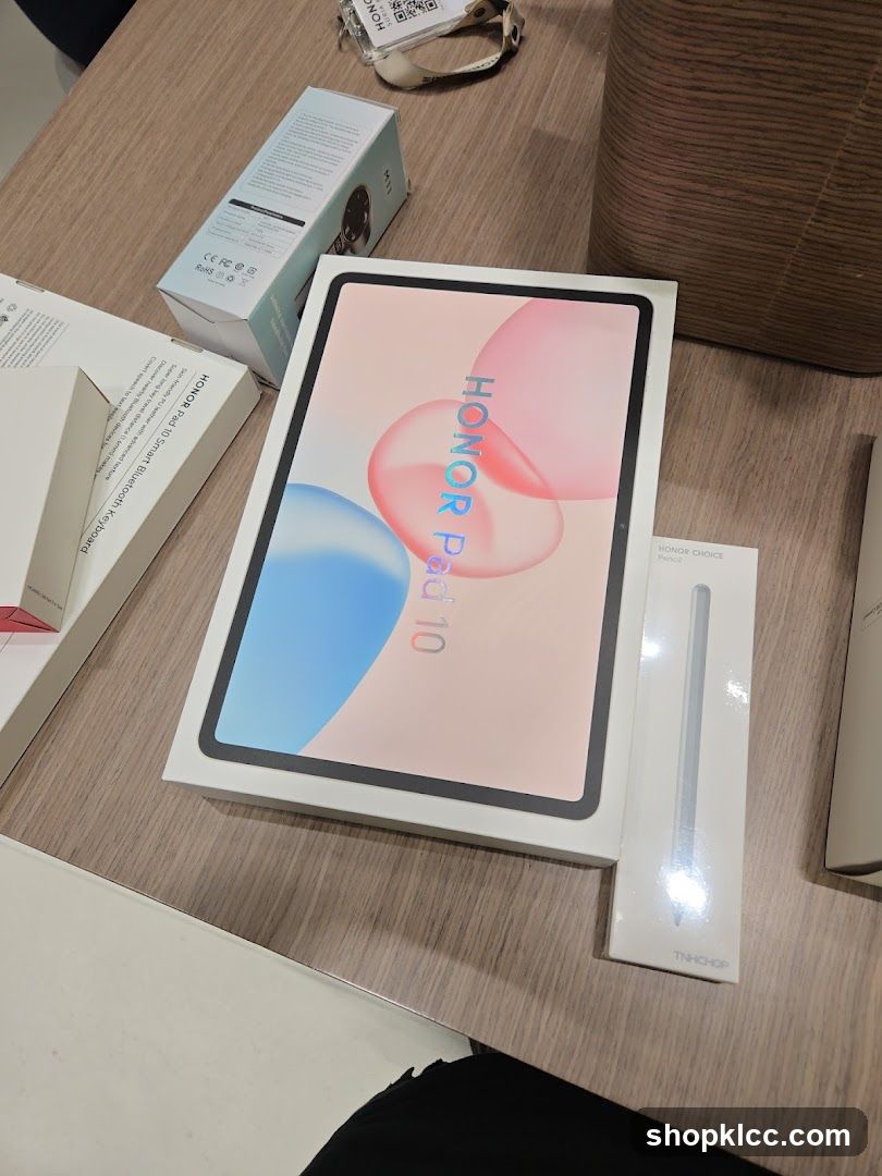 Honor Pad 10 and Accessories