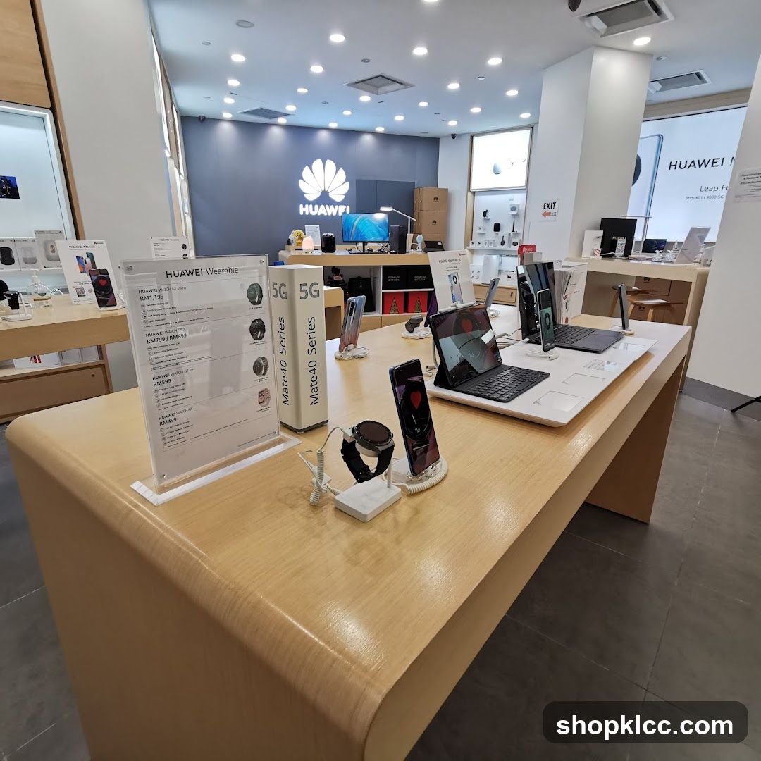 Huawei Store Interior