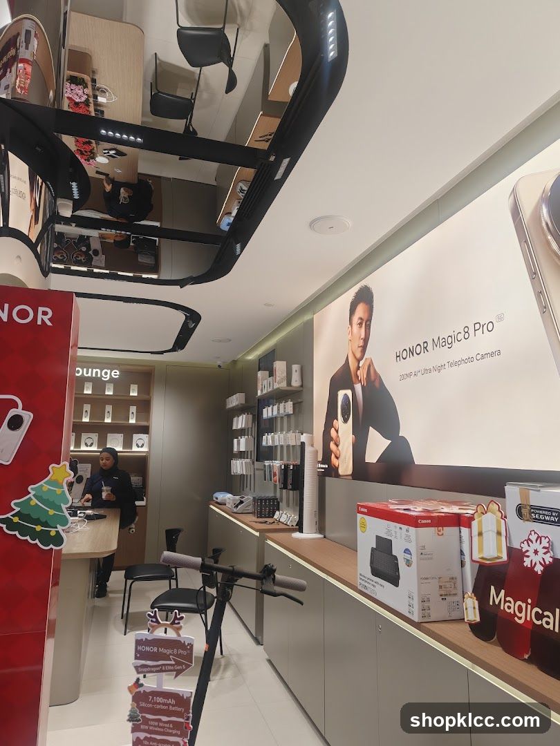 Electronics Store Interior