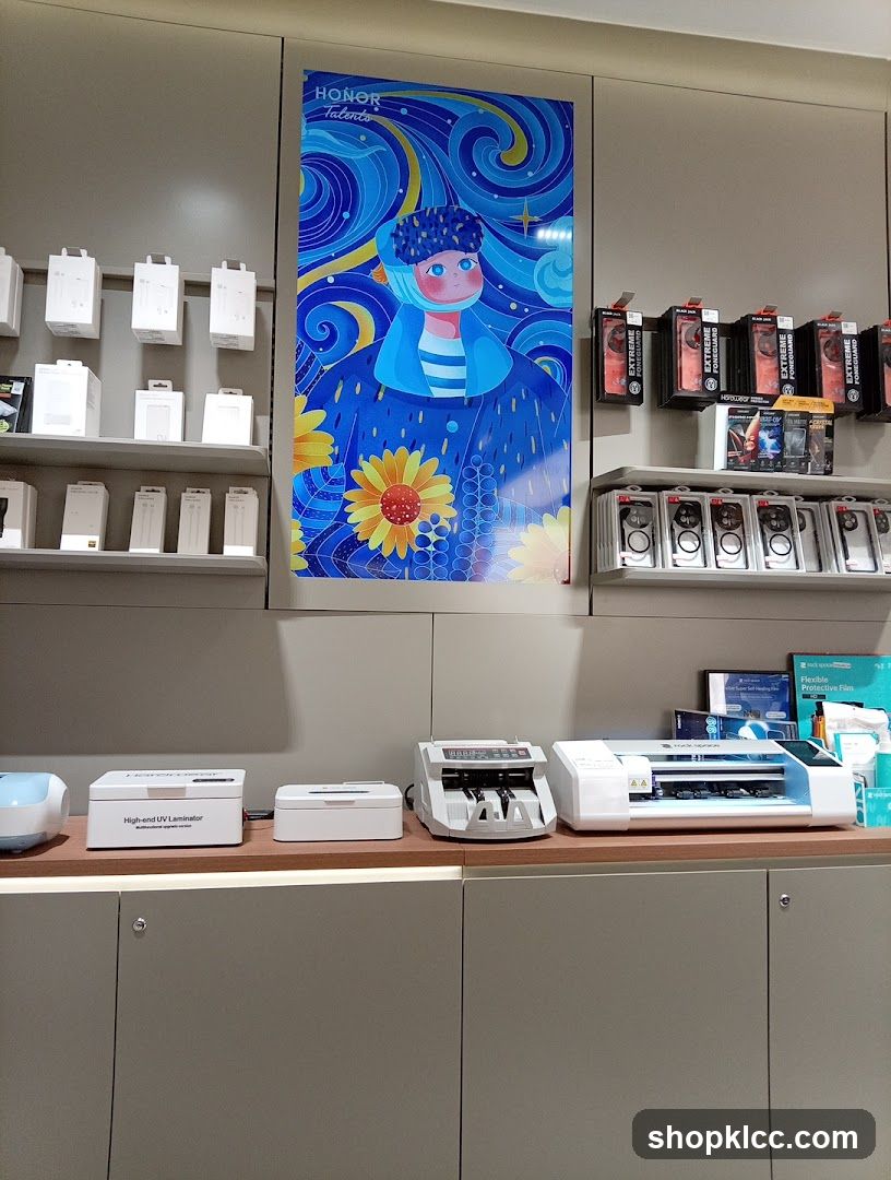 Electronics Store Display
