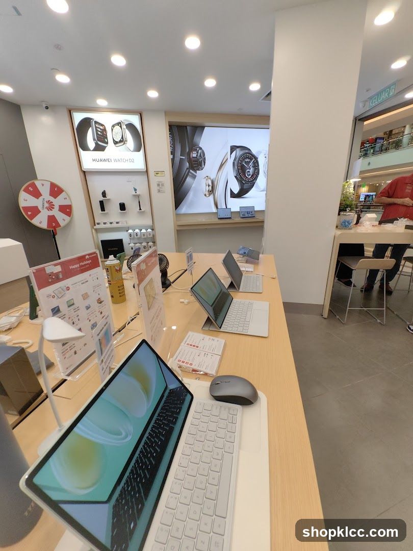 Electronics Store Display