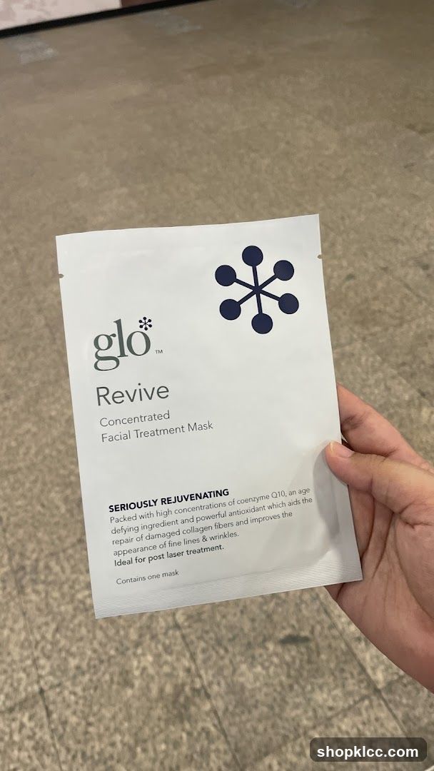Glo Revive Concentrated Facial Treatment Mask