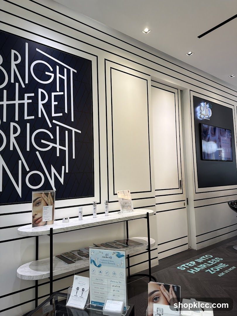 Skincare Display