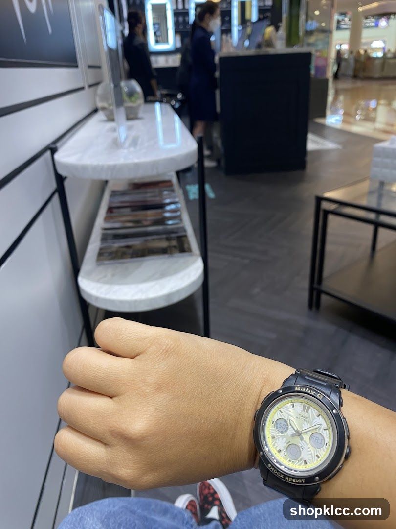 Person wearing a watch