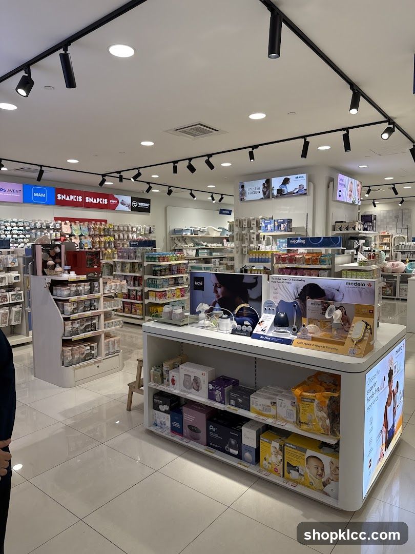 Baby Product Store Interior
