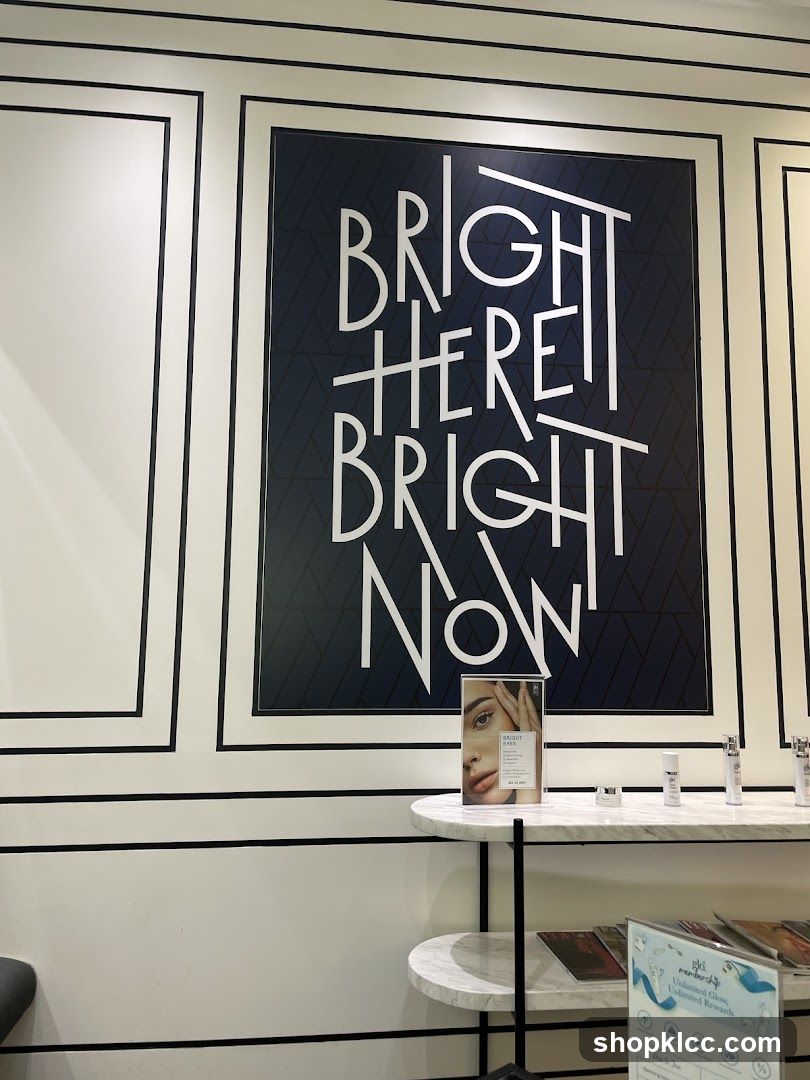 Bright Here Bright Now Display