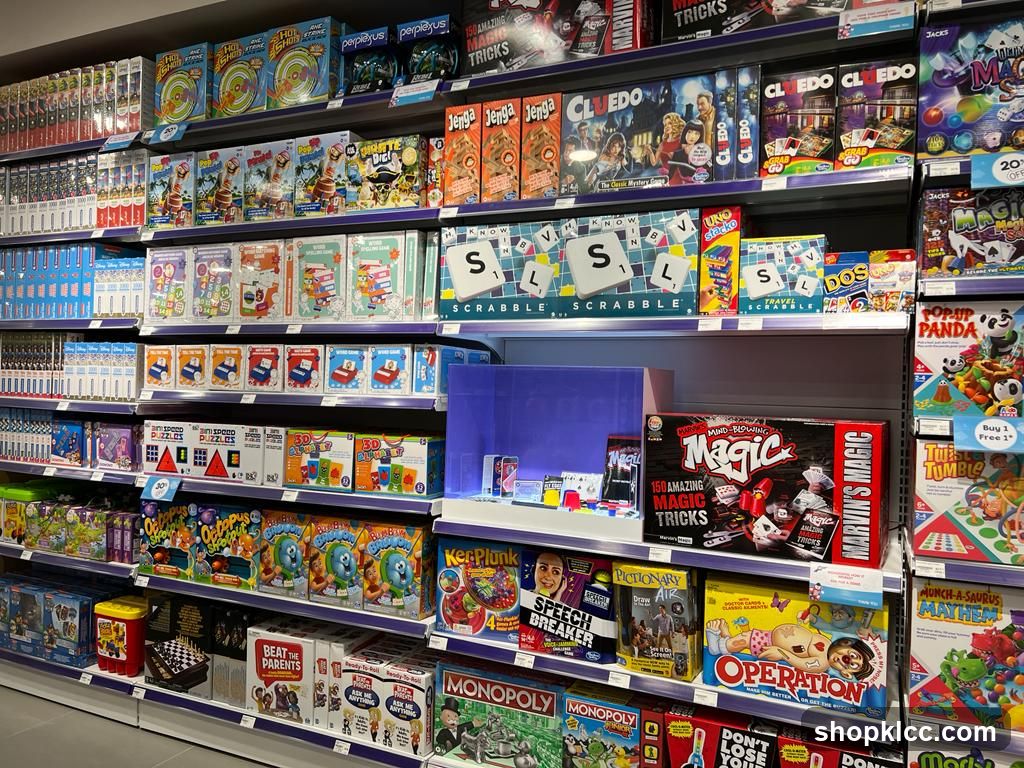 Game Store Shelves