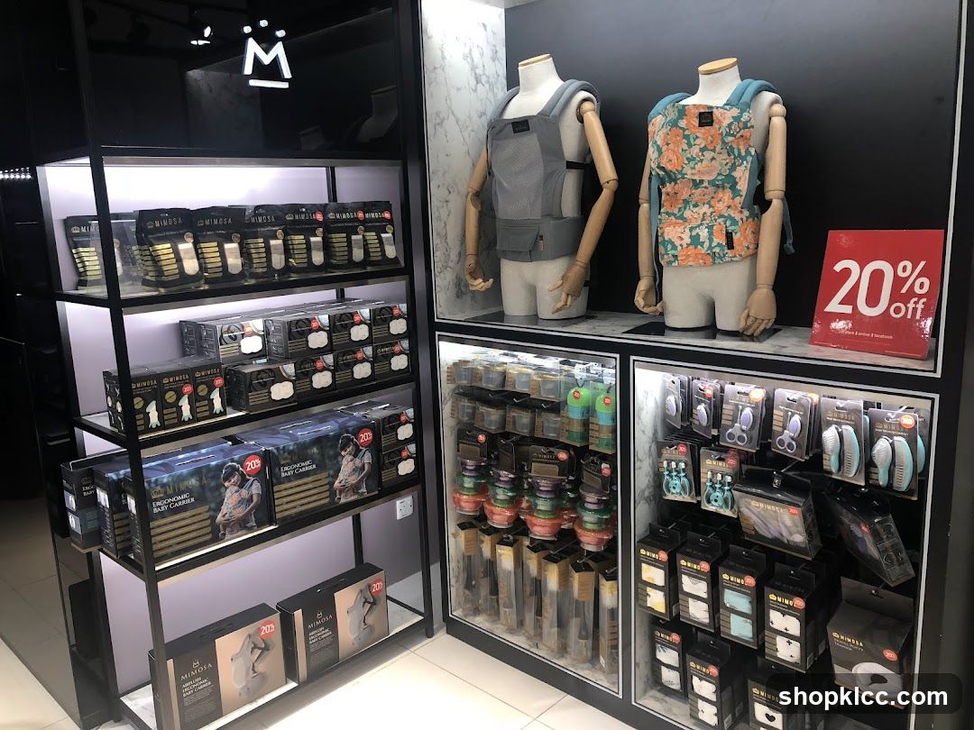 Baby Carrier Store Display
