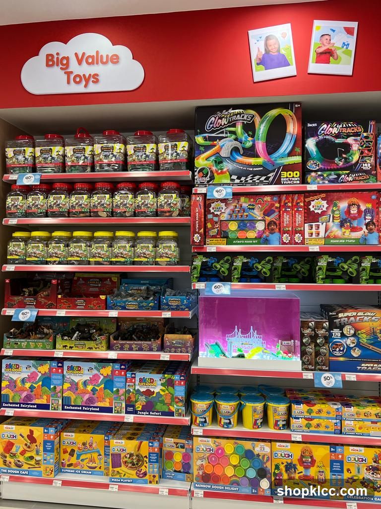 Toy Store Shelves