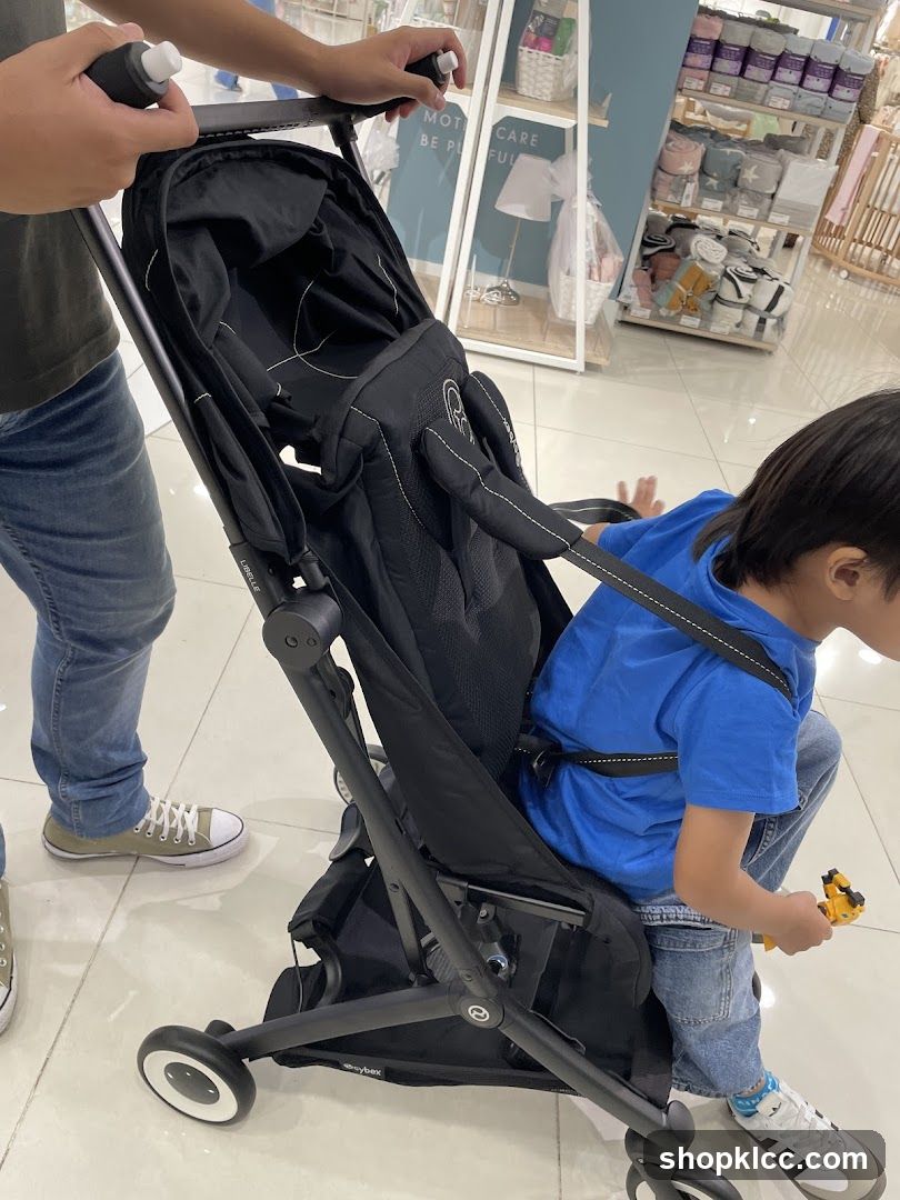Stroller in a Store