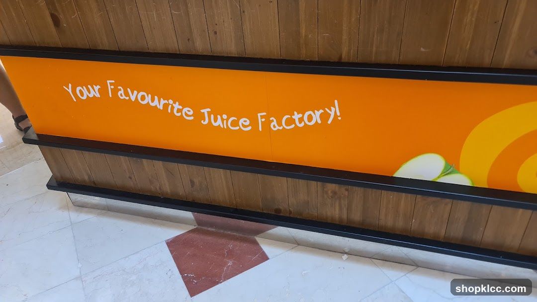 Juice Factory Sign