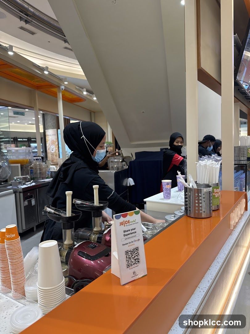 Juice Bar Counter