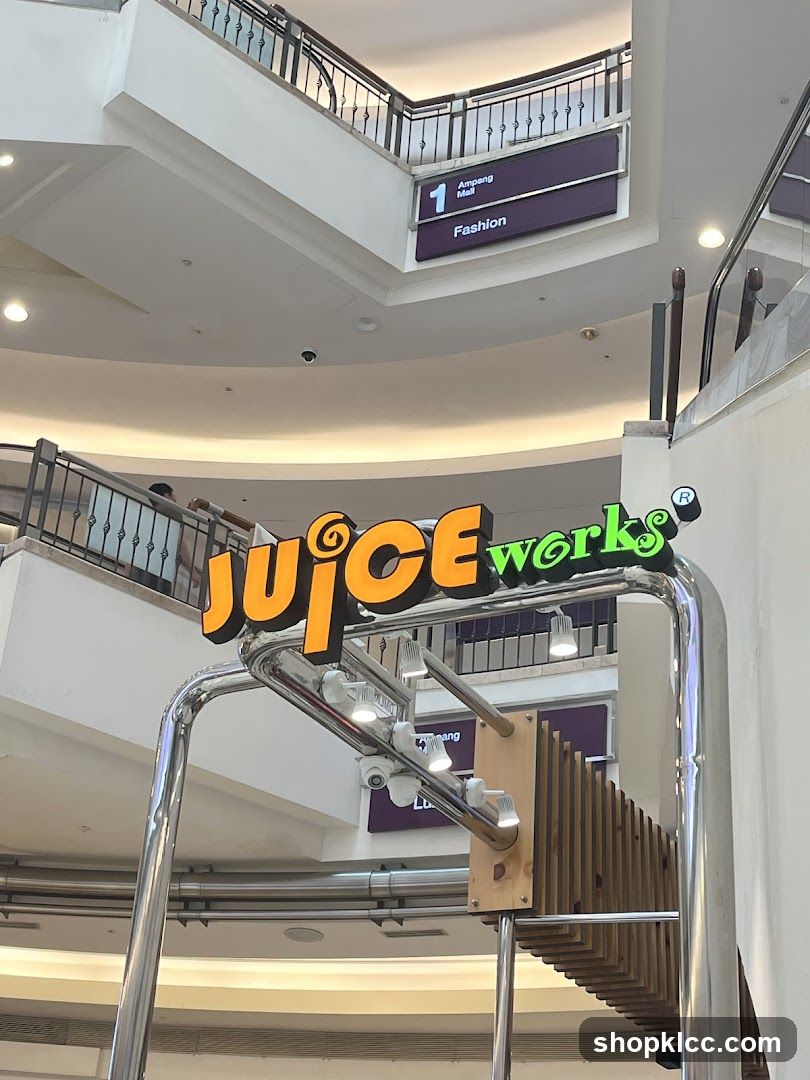 Juice Works Sign