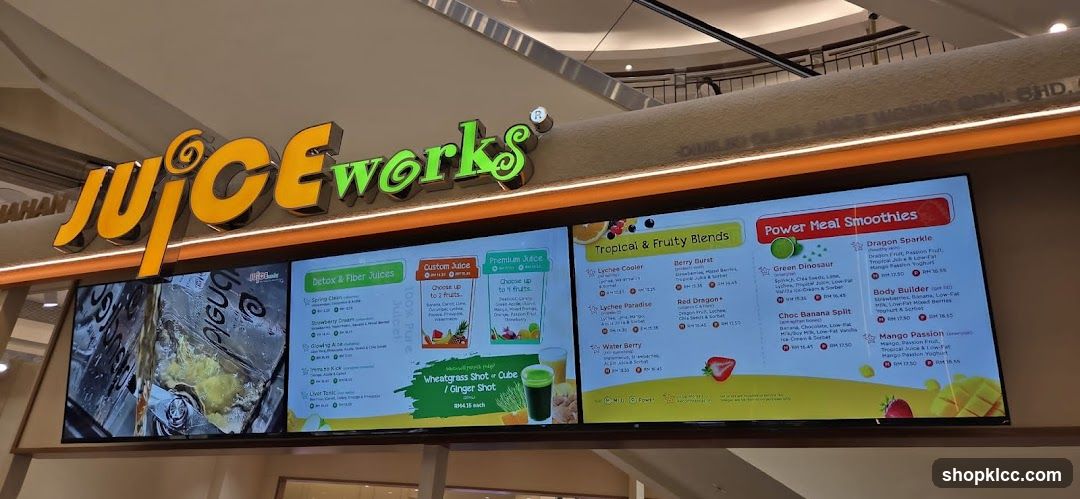Juice Works Menu