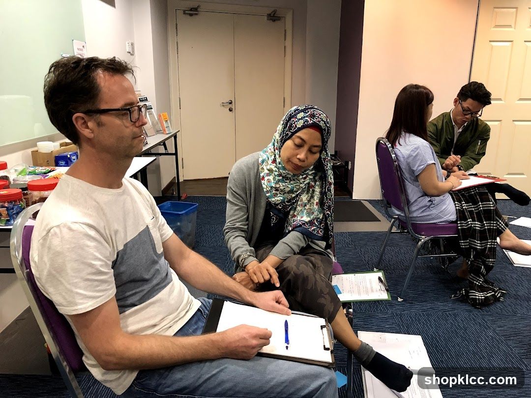 Group Discussion in a Classroom or Meeting Room