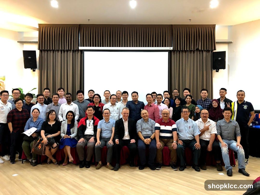 Group Photo in Conference Room