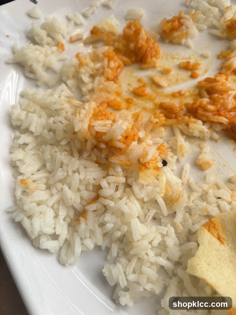Leftover Rice and Sauce