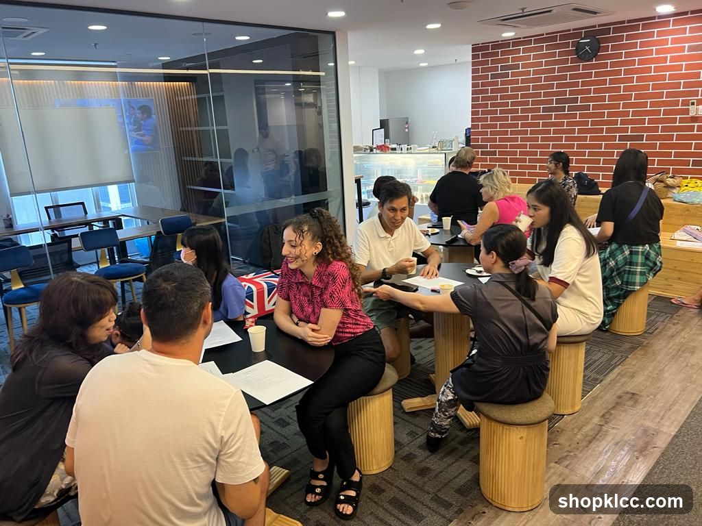 Group Meeting in Modern Office Space