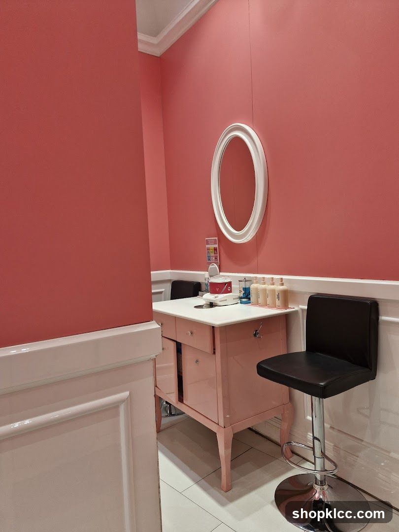 Salon Vanity Area