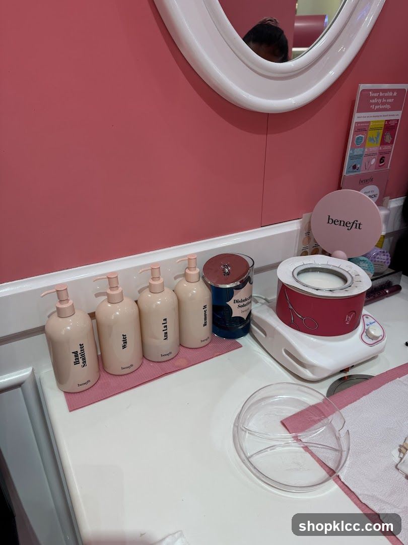 Benefit Cosmetics Station