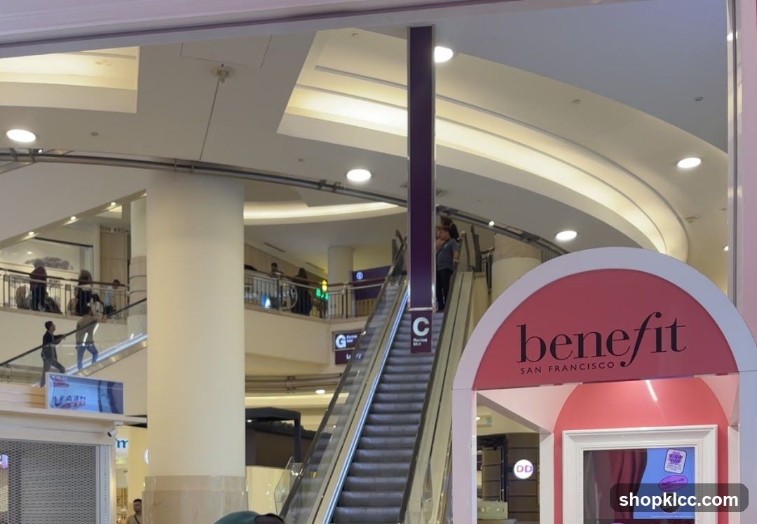 Benefit Cosmetics Kiosk in Mall