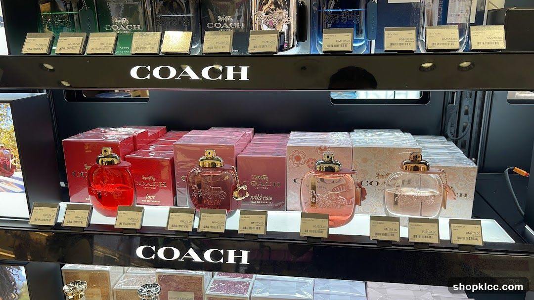Coach Perfume Display