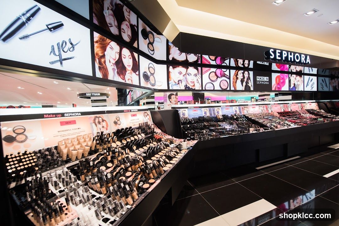 Sephora Makeup Display