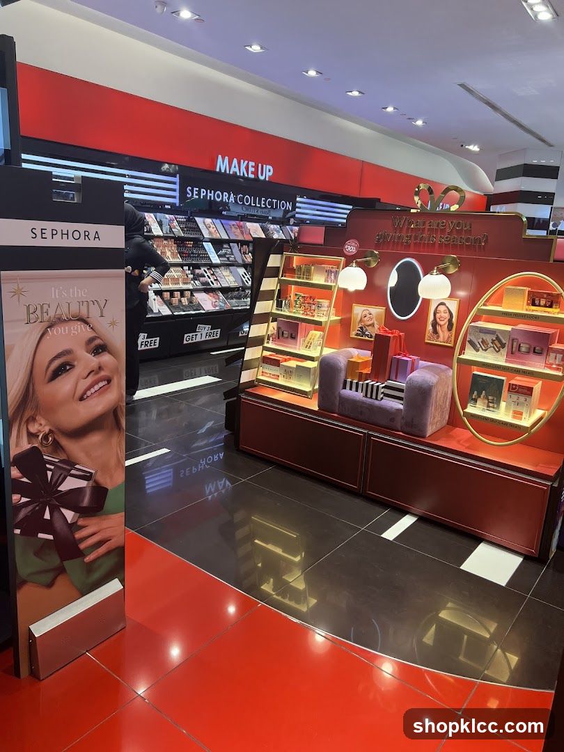 Sephora Makeup Display