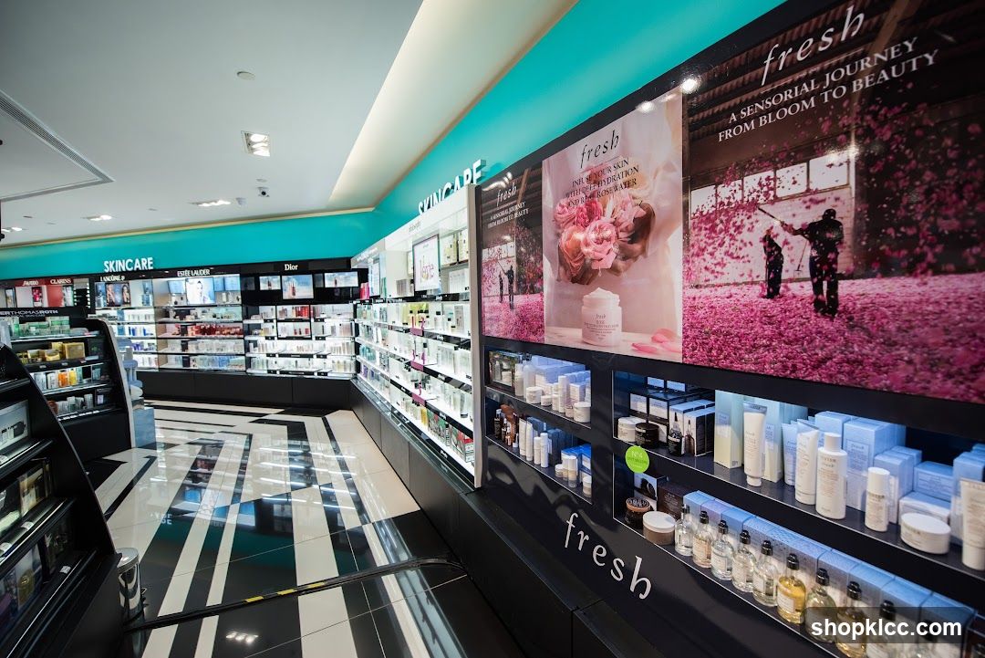 Cosmetics store interior
