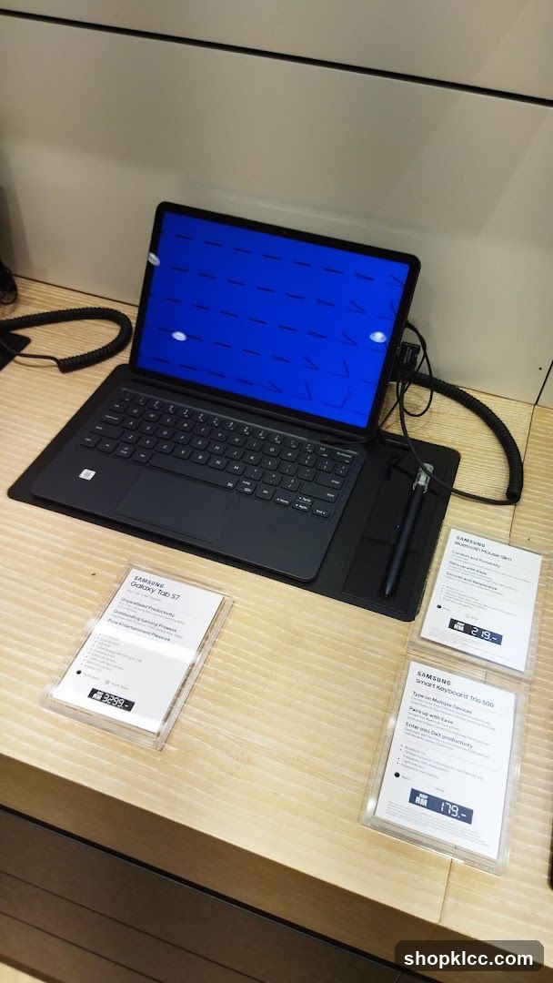 Samsung Galaxy Tab S7 and accessories
