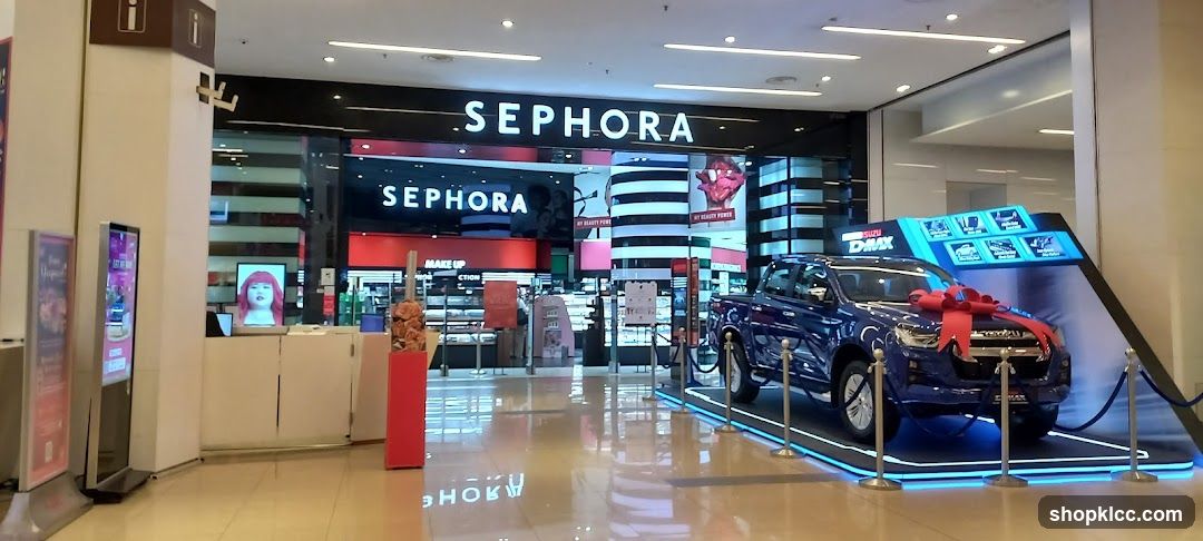 Sephora Storefront with Car Display