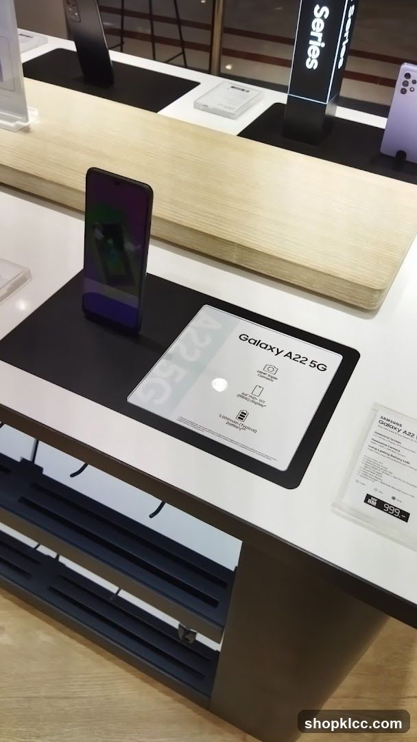 Samsung Galaxy A22 5G Display