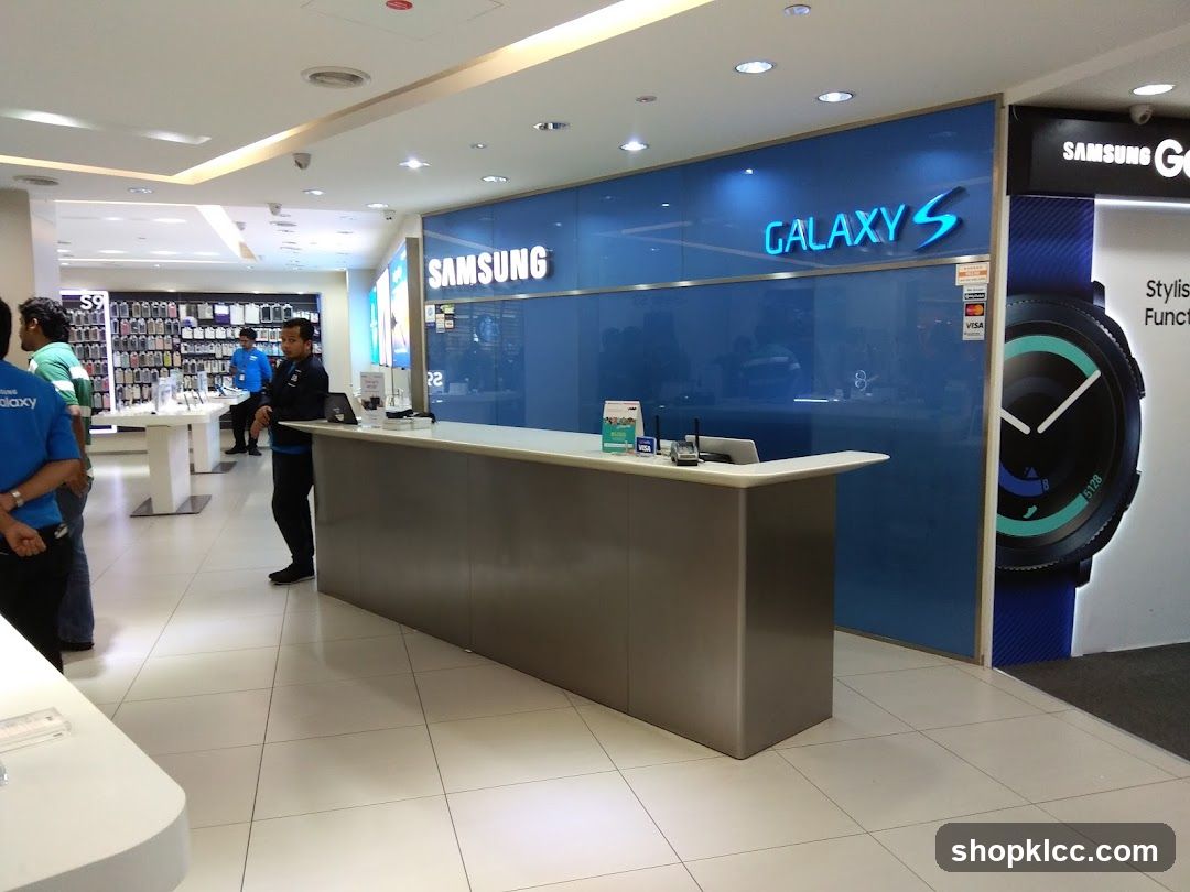 Samsung Store Interior