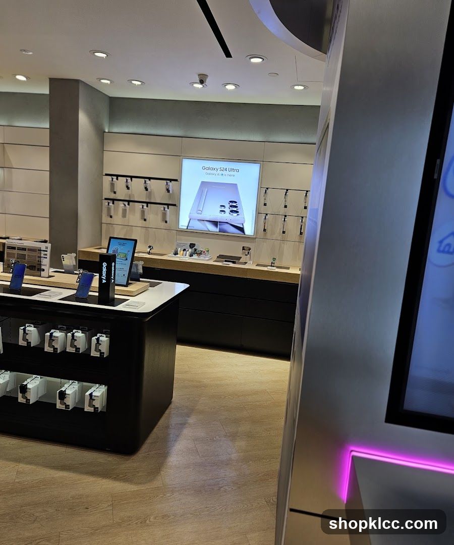 Electronics store display
