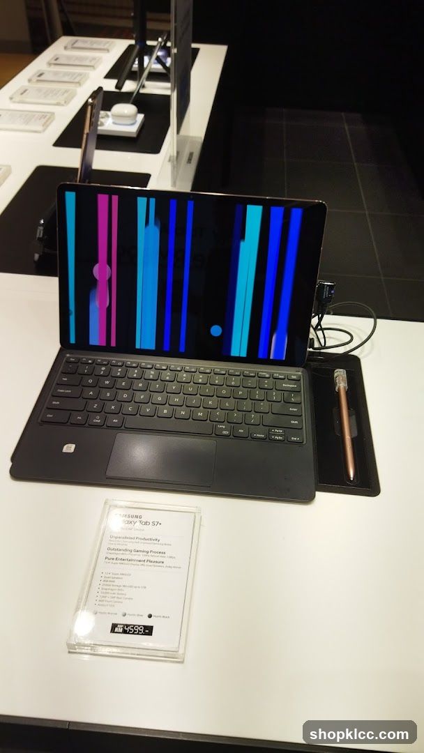 Samsung Galaxy Tab S7+ Display