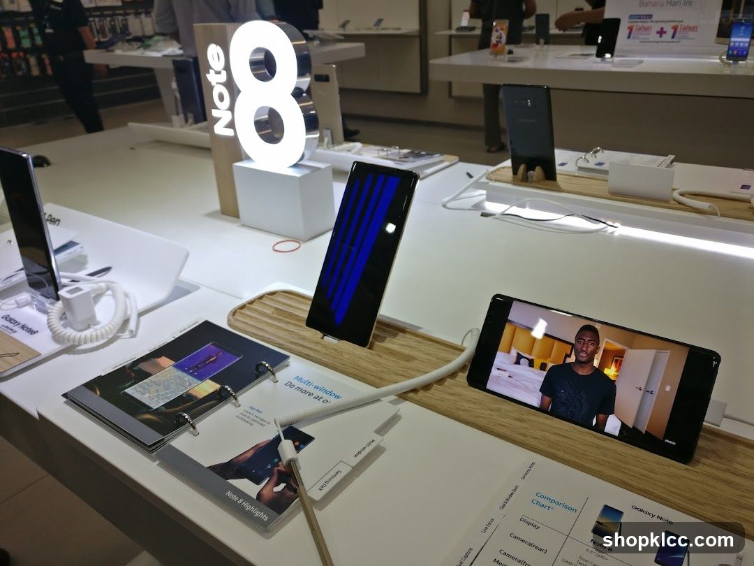 Samsung Galaxy Note 8 Display
