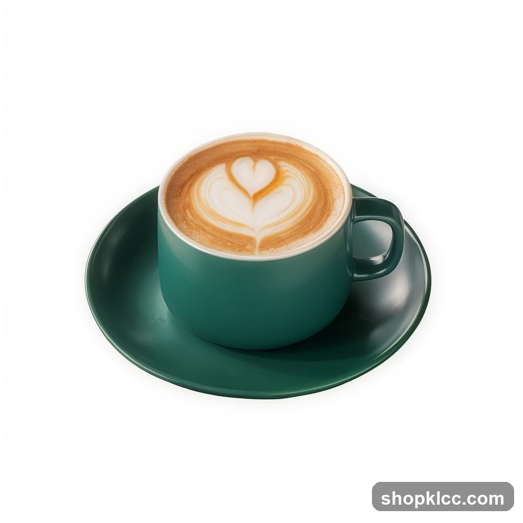 Latte with Heart Art