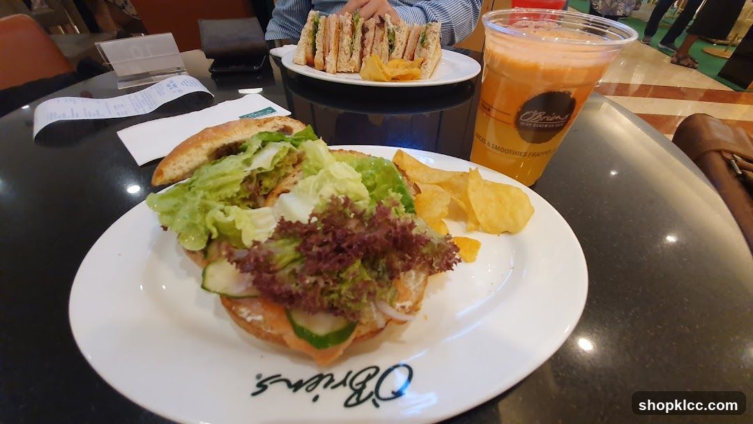 Sandwiches and Drink