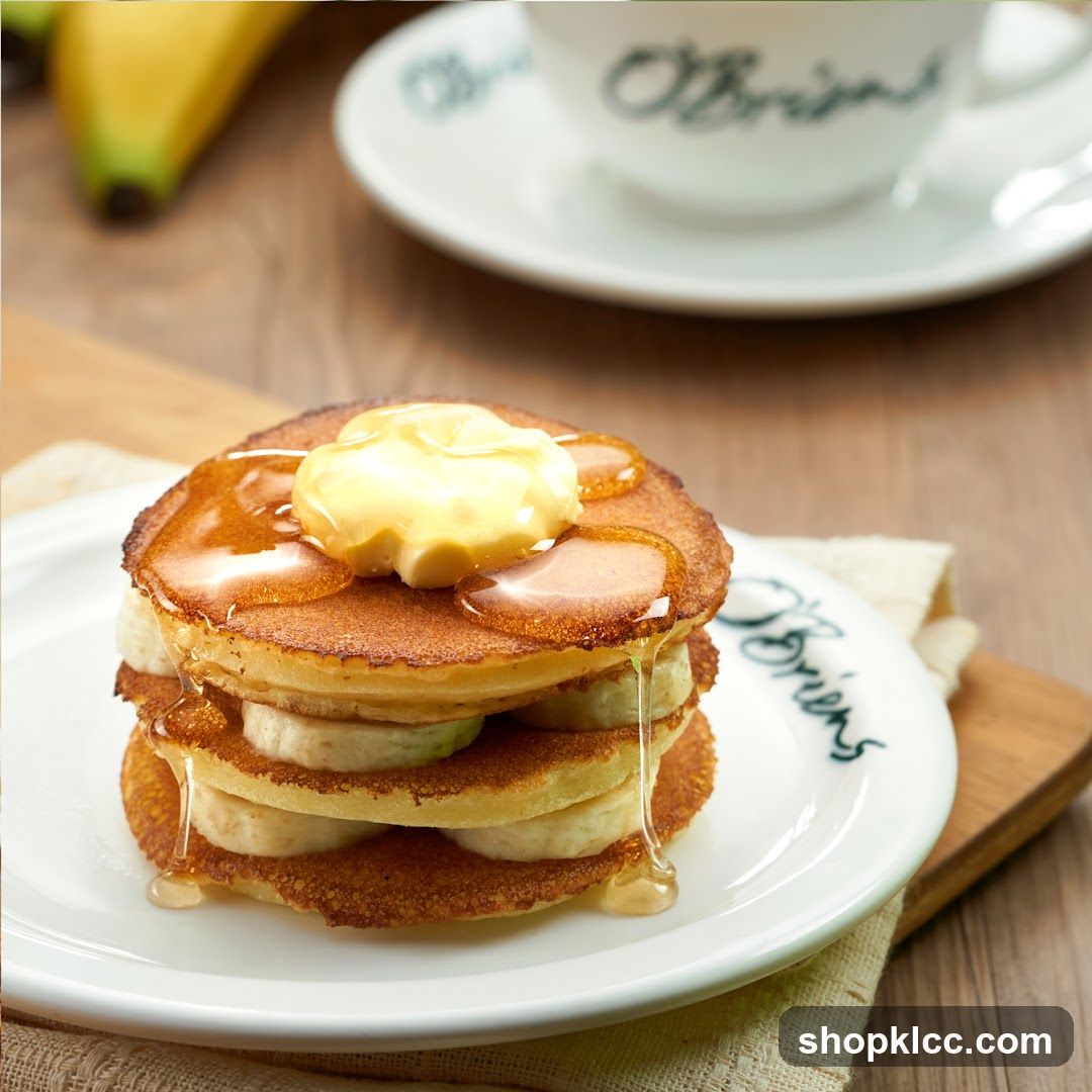 Pancakes with Butter and Syrup