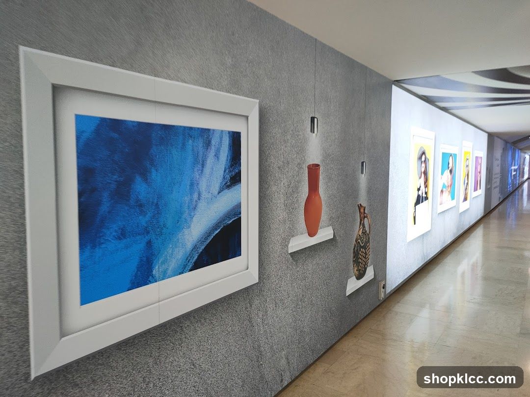 Art Exhibition Hallway